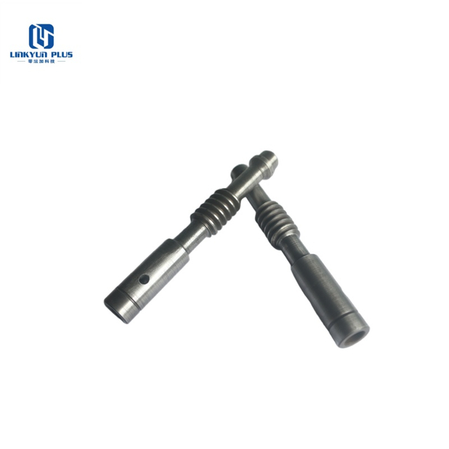 Piezas de giro de CNC personalizadas de un servicio de parada de aluminio/acero inoxidable/latón/titanio Piezas de eje de aleación