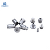 Piezas de maquinaria de torno de aluminio Auto Parts OEM para ingeniería de precisión